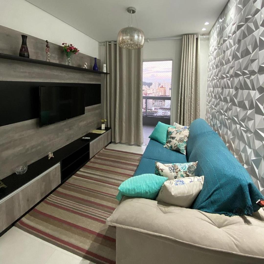 Apartamento 1 dormitório no Boqueirão com Piscina, 50 metros da Praia Praia Grande  Exterior foto